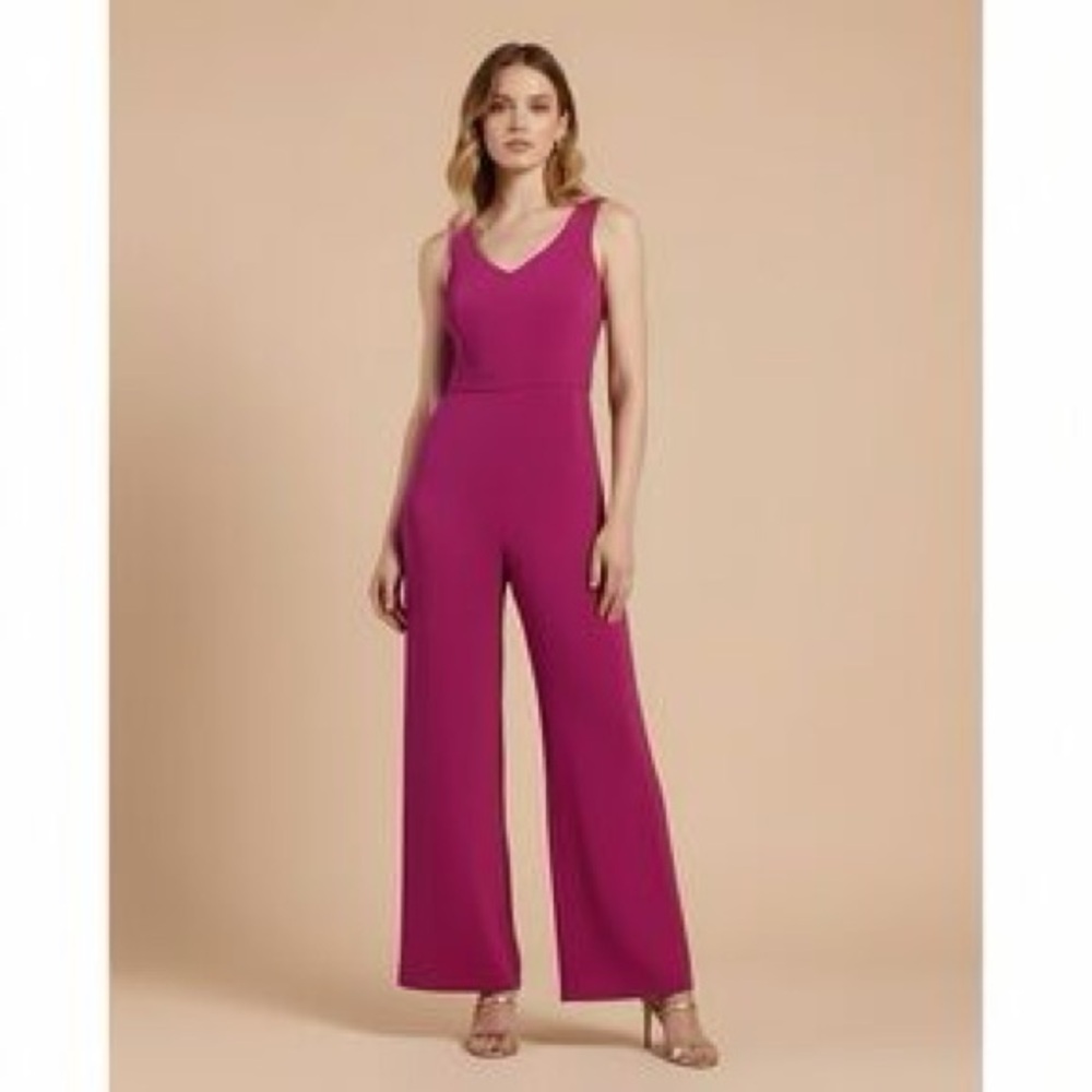 Crystal Sky hot pink jumpsuit